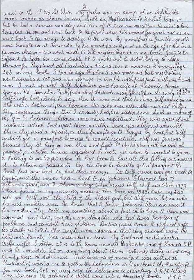 Lena Mary Hamdorff - Correspondence - Page 2