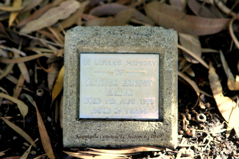Arthur Ernest Eamer
