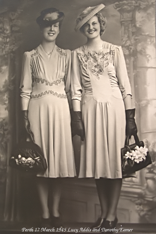 Eamer Sister, Dorothy and Lucy Addis Eamer