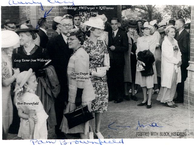 Willows sisters, Lucy and Caroline with Pamela Eileen Brownfield