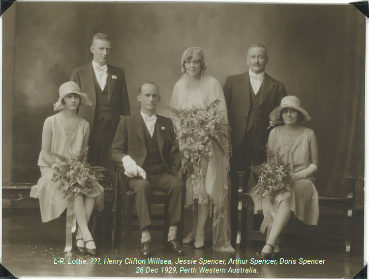 Wedding Day .. Henry marries Jessie
